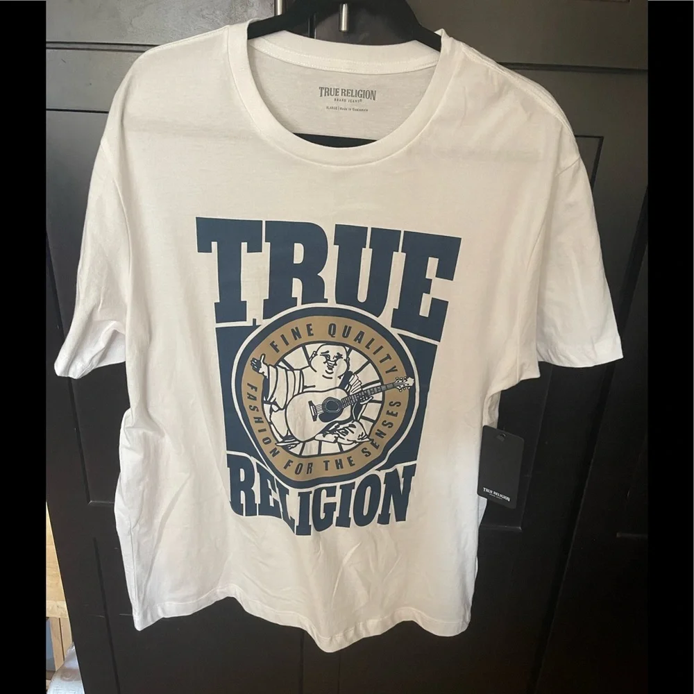 New True Religion Logo T-Shirt Size XL